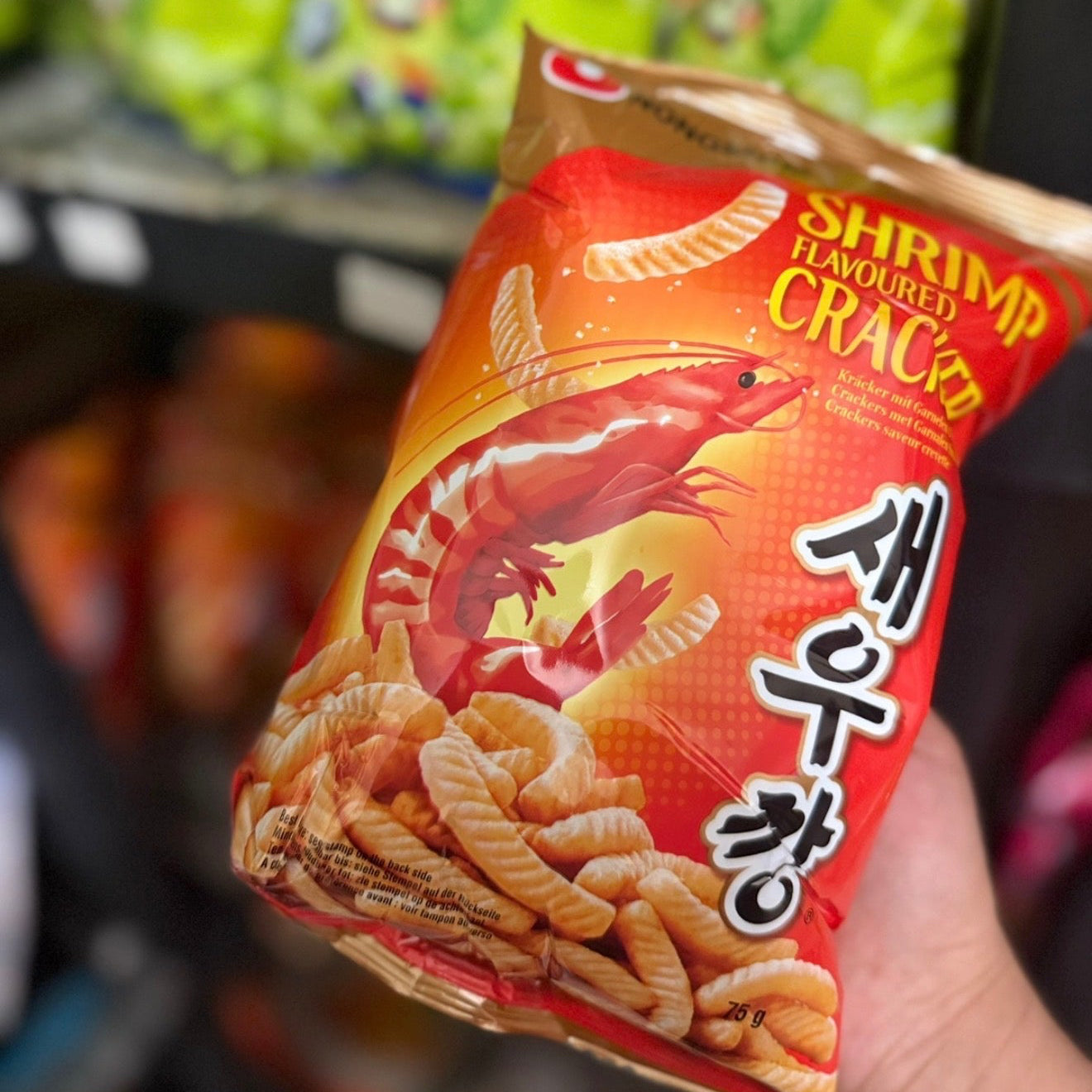 Nongshim Shrimp Crackers | شبس نونغشيم جمبري